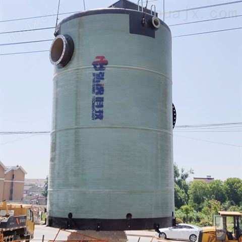 HYGRP安徽一体化泵站厂家 玻璃钢预制泵站