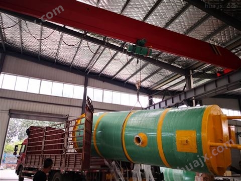 天津一体化玻璃钢预制泵站水位提升泵站