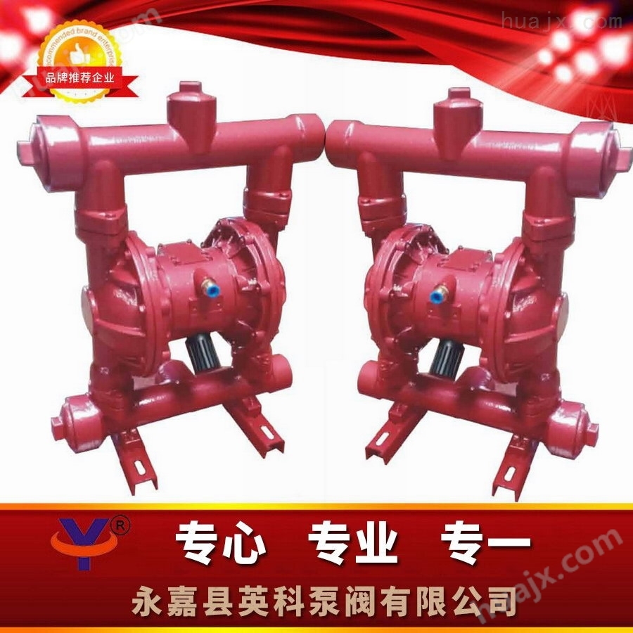 供应QBY-25铸铁气动隔膜泵北京市柳州